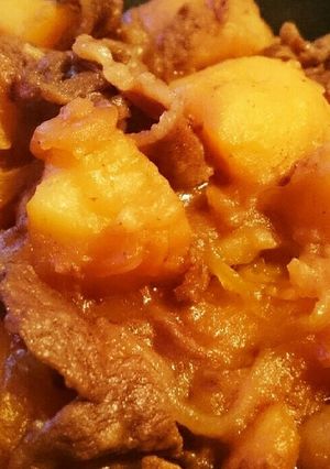 じゃがいもホクホク簡単♪トロトロ肉じゃが-レシピのメイン写真