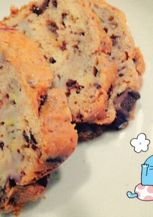 【簡単】バナナチョコパウンドケーキ-レシピのメイン写真