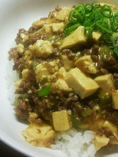 簡単麻婆丼-レシピのメイン写真