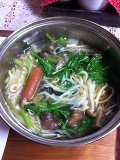 残り物のお吸い物でラーメン鍋-レシピのメイン写真