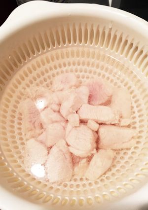 ◎ひと手間◎鶏胸肉を柔らかくする方法-レシピのメイン写真