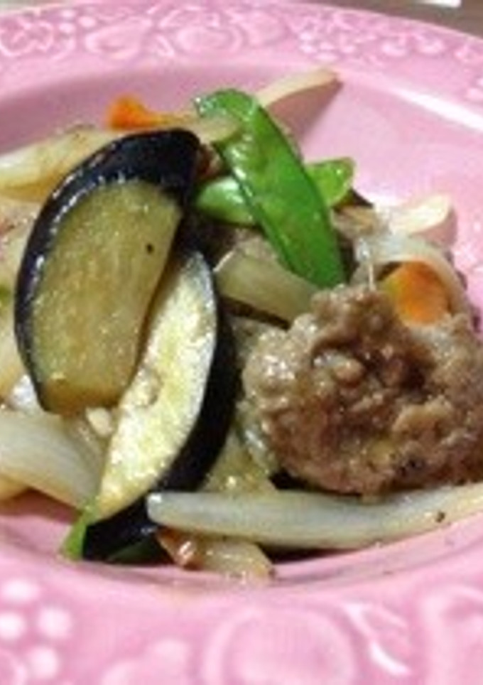 大豆のお肉と野菜の中華風炒め-レシピのメイン写真