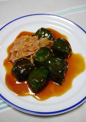 レンジで簡単!ロールほうれん草♪お弁当に-レシピのメイン写真