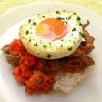 セセリとオノキムチのロコモコ