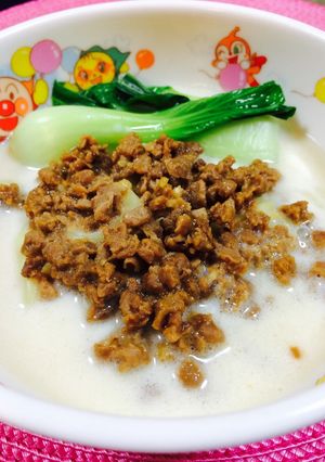 大豆のお肉で子供や女性に優しい担々麺-レシピのメイン写真