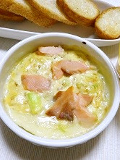 ちゃんちゃん焼き風ココットカマン-レシピのメイン写真