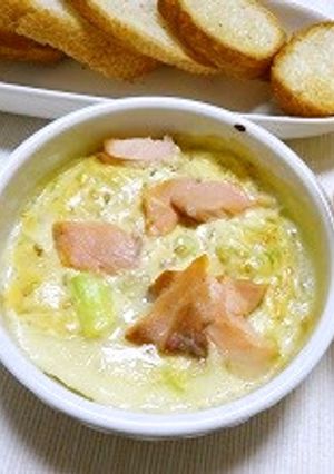 ちゃんちゃん焼き風ココットカマン-レシピのメイン写真