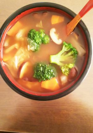 醤油でスープご飯-レシピのメイン写真