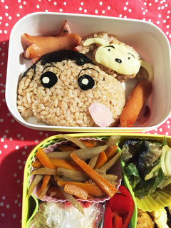 簡単!キャラ弁!クレヨンしんちゃん♡-レシピのメイン写真