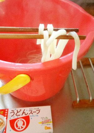 最速のバケツうどん-レシピのメイン写真