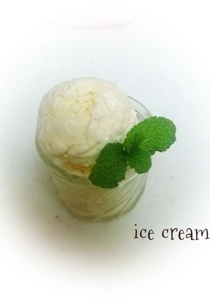 ふわふわ♪バニラアイスクリーム-レシピのメイン写真