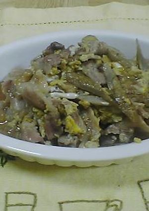 ごぼうと、豚ばら肉の甘辛煮♪-レシピのメイン写真