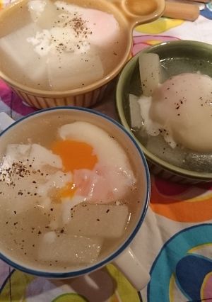大根温卵シャンタンスープ-レシピのメイン写真