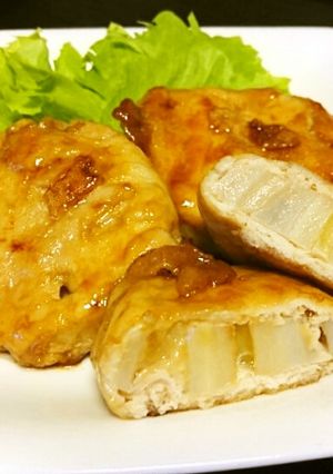 豚巻きれんこん-レシピのメイン写真