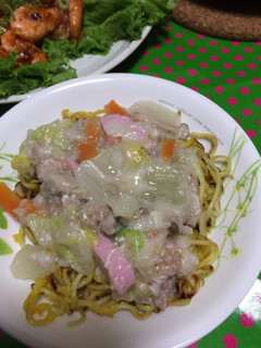 シャンタンスープのあんかけ焼きそば-レシピのメイン写真