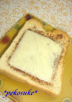 もうすぐ大人？カフェオレチーズ☆トースト-レシピのメイン写真