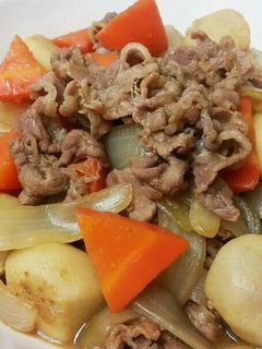 優しい味♡里芋の肉じゃが風-レシピのメイン写真