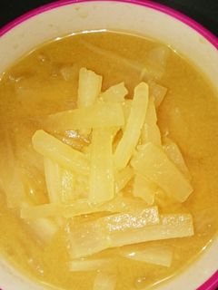 大根の味噌汁-レシピのメイン写真