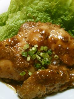 簡単ジューシー!鶏もも肉の 味噌漬け焼き-レシピのメイン写真