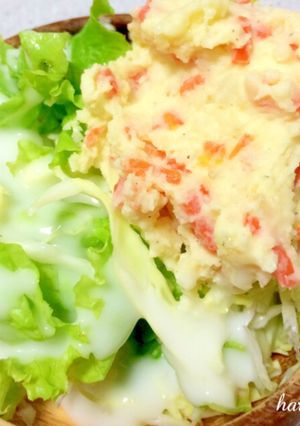 お子様ランチのポテトサラダ-レシピのメイン写真