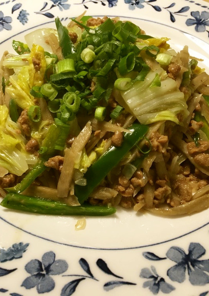 大豆のお肉で中華風野菜炒め-レシピのメイン写真