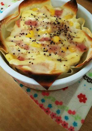 簡単キッシュ風★ココットカマン-レシピのメイン写真