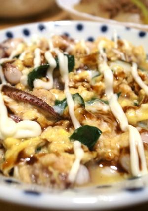 意外な美味しさ!イカげそニラ玉-レシピのメイン写真