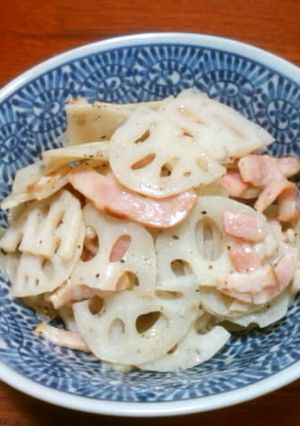 お弁当に！～れんこんとベーコンのきんぴら-レシピのメイン写真