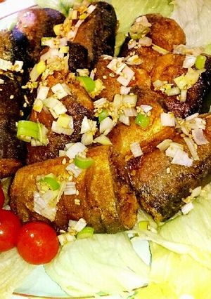 さんま唐揚げ♪香味じょうゆかけ-レシピのメイン写真