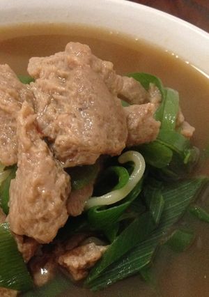 大豆のお肉で！ヘルシーピリ辛ねぎラーメン-レシピのメイン写真