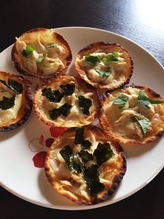 餃子の皮で!和風ささみピザ☆-レシピのメイン写真