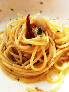 アンチョビとアヒージョの残りオイルパスタ-レシピのメイン写真
