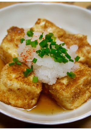 花鰹が香ばしい揚げ出し豆腐-レシピのメイン写真