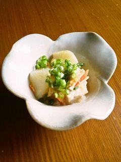 残った蕪で♪蕪とえのきの卵とじ-レシピのメイン写真