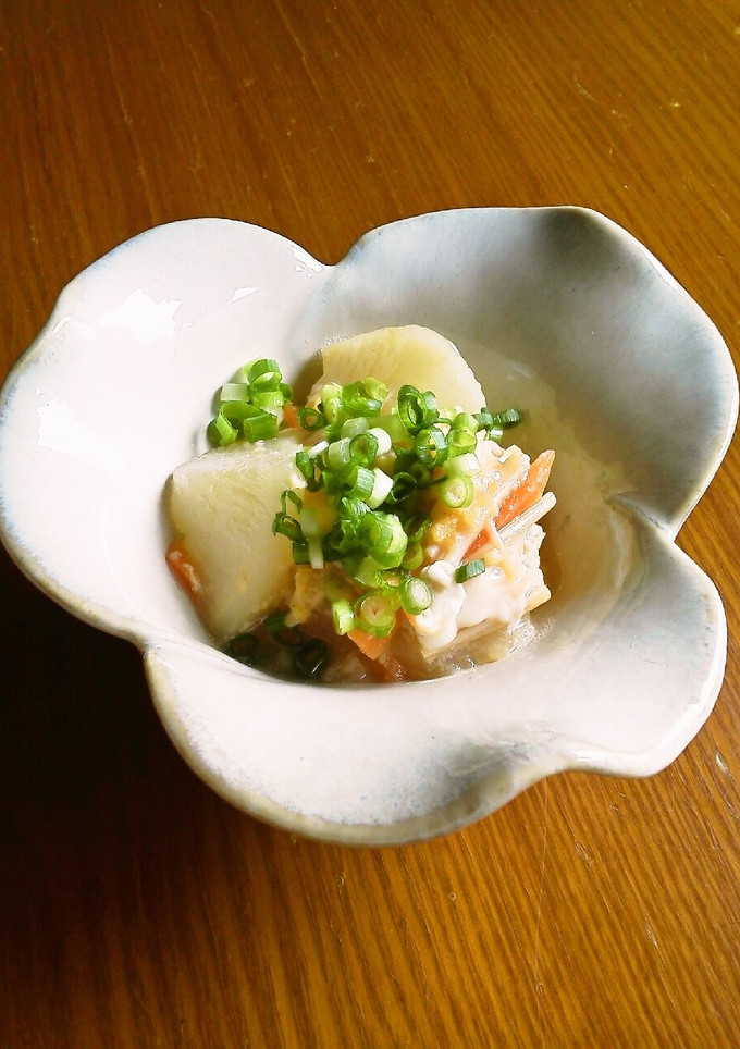 残った蕪で♪蕪とえのきの卵とじ-レシピのメイン写真