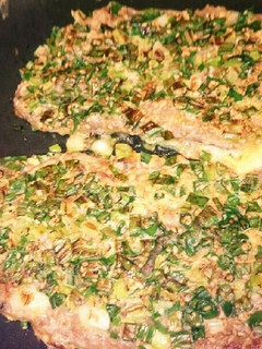 薄切り牛肉の卵ねぎ焼き-レシピのメイン写真
