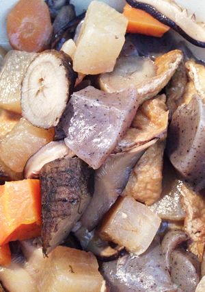 薄いのに美味しい 島根県松江市の煮しめ-レシピのメイン写真