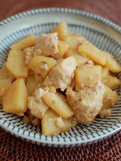 おばぁの味。豆腐とジャガイモの炒り煮-レシピのメイン写真