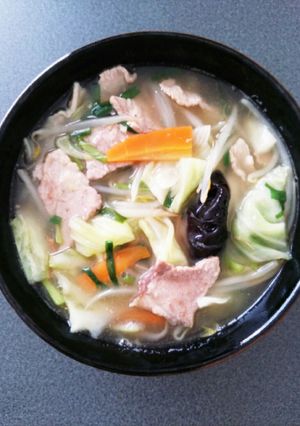 野菜たっぷり!タンメン風そうめん☆-レシピのメイン写真
