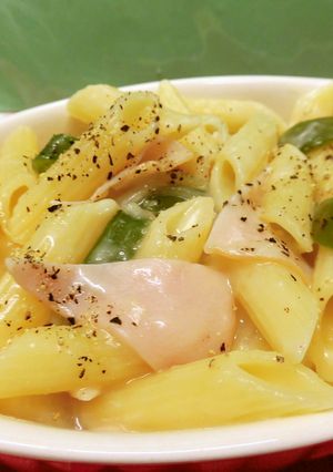 ワンポットパスタ！三種のチーズペンネ♪-レシピのメイン写真