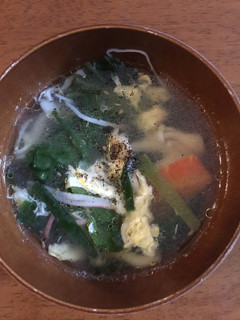 緑黄色野菜たっぷり中華スープ-レシピのメイン写真