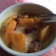 柿とナッツと蜂蜜のココットカマン