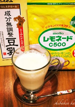 豆乳ヨーグルトドリンク 飲むヨーグルト-レシピのメイン写真