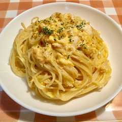 รูปของ ぺぺたま(卵とニンニクのパスタ)
