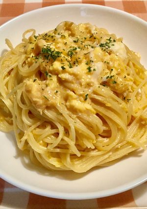 ぺぺたま(卵とニンニクのパスタ)-レシピのメイン写真