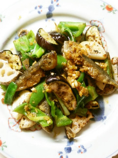 油淋鯵?!と揚げ野菜のコラボ-レシピのメイン写真