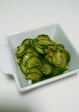 【給食で人気！】炒めきゅうり-レシピのメイン写真