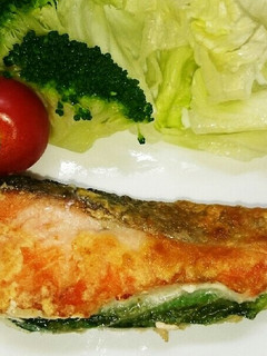 鮭のとろ〜り♡しそチーズ焼き-レシピのメイン写真