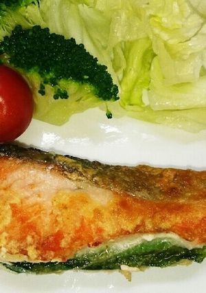 鮭のとろ〜り♡しそチーズ焼き-レシピのメイン写真