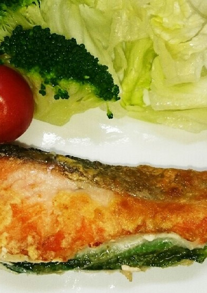 鮭のとろ〜り♡しそチーズ焼き-レシピのメイン写真